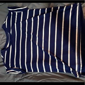 Striped girls t shirt